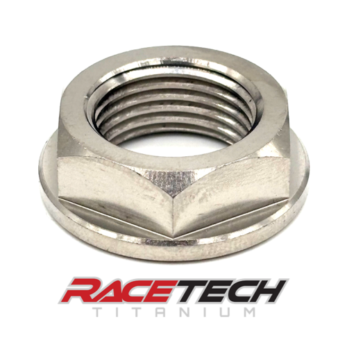 Titanium M18x1.5 Hex Head Flange Nut, RT60501-N0