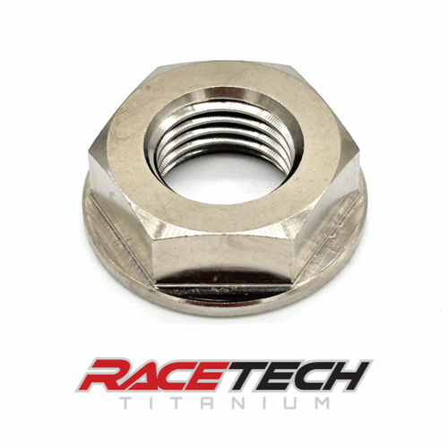 RT60719-N0, Titanium M14x1.5 Hex Flange Nut