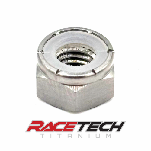 Titanium M5x0.8 Nylock Hex Head Flange Nut, RT61049-N1