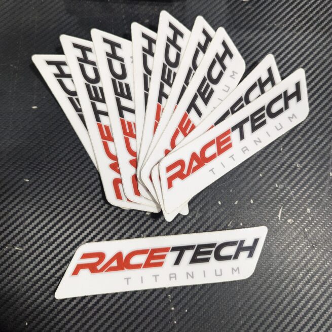 RaceTech Titanium Sticker / Decal