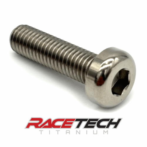 RT61154-0, Titanium M8x30 Button Head Bolt