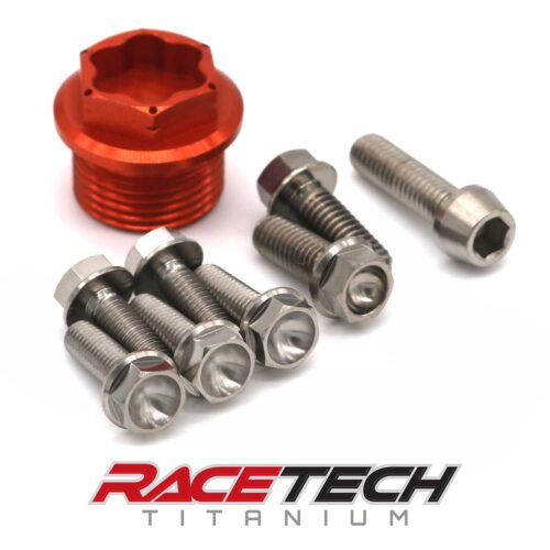Titanium Oil Plug & Pump Bolts 2015-2022 KTM 450SXF