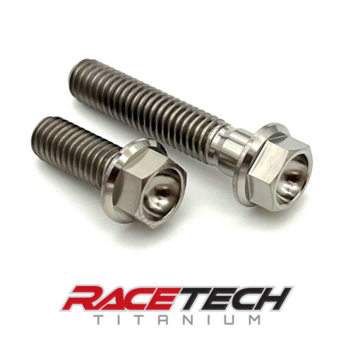 Titanium M6x16, M6x30 Hex Flange Bolts, RT61014-0 (1) RT61020-0 (1)