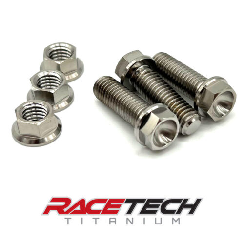 Titanium KTM Steering Stop Brake Pedal Adjuster Bolts RT61039-0 (3)