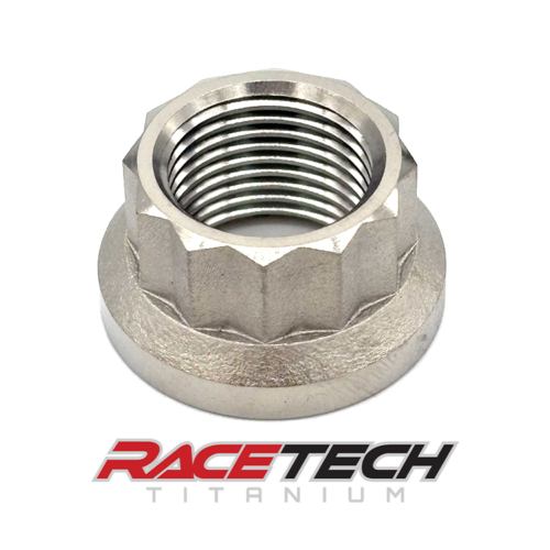 Titanium 3/4-16 Flange 12pt Nut, RT10350-0