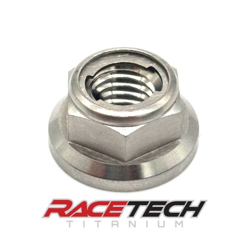 Titanium M8x1.25 Locking Hex Head Flange Nut, RT61013-N1