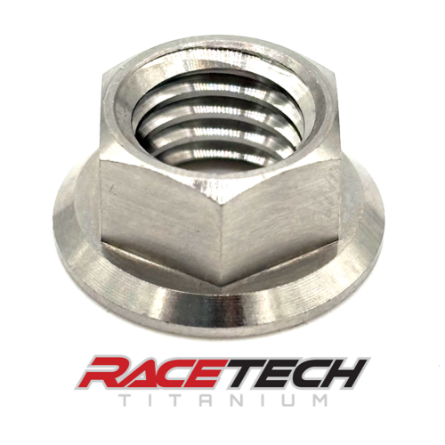 Titanium M10 x1.5 Hex Head Flange Nut, RT61073-N0