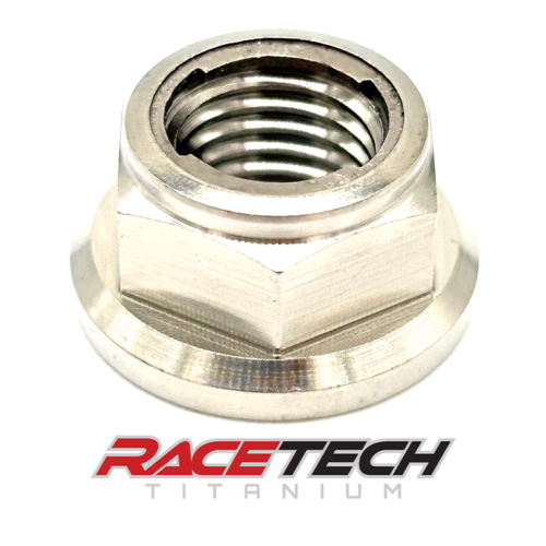 Titanium M10 x1.25 Locking Nut, RT65003-N1