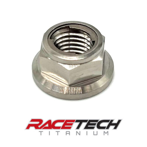 Titanium M10x1.25 Hex Flange Lock Nuts RT65003-N1 (1)