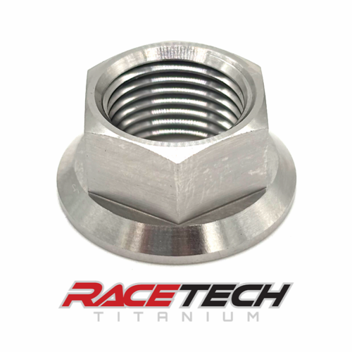 Titanium M16 x 1.5 Hex Head Flange Nut, RT61005-N0