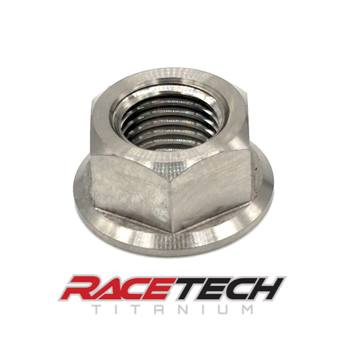 Titanium 7/16-20 Hex Flange Nut, RT10290-N0