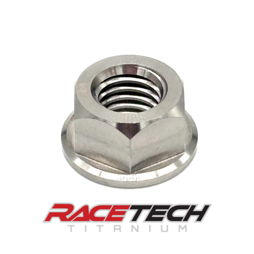 Titanium 1/2-13 Hex Flange Nut, RT10292-N0