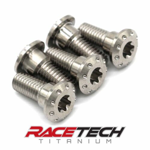 Titanium Rear Rotor Bolts (Yamaha YZF-R1) RT60586-5