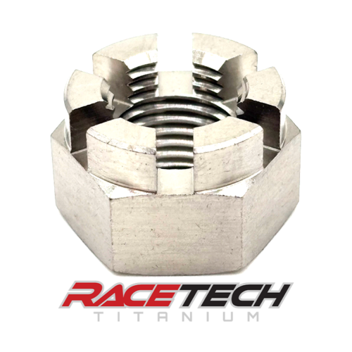 Titanium M14x1.5 Hex Head Castle Nut, RT65079-N0