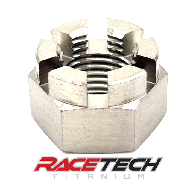 Titanium M14x1.5 Hex Head Castle Nut, RT65079-N0