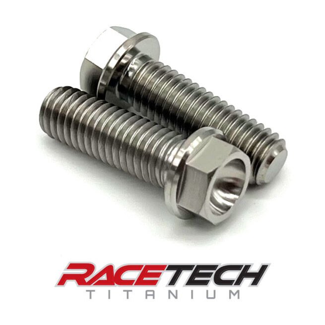 Titanium M8x25 Hex Flange Bolt RT61039-0 (2)