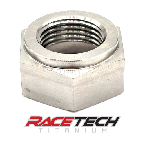 Titanium M18x1.5 Hex Head Nut (Tall w/ Recess), RT61093-N0