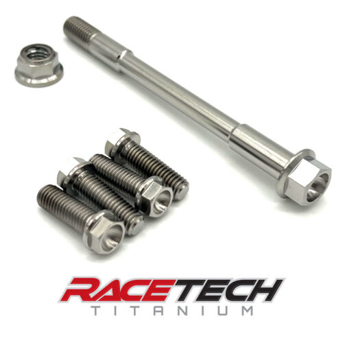 Titanium CRF450R Front Motor Mount Bolts RT61039-0 (4)