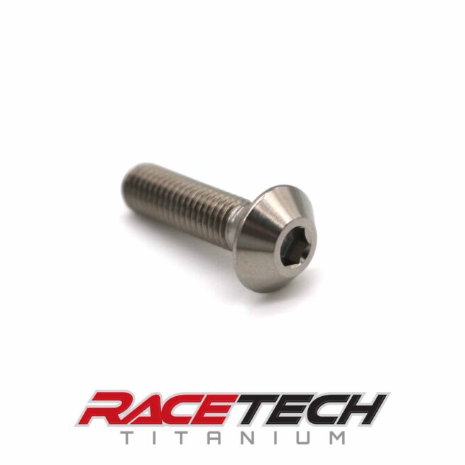 Titanium 1/4-28 x 1" BHCS Bolt