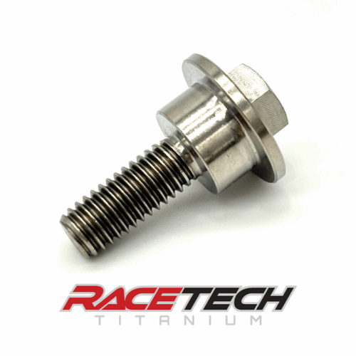 RT61150-0, Titanium M6x1.0x20 Hex Head Flange Bolt (10.75x5.4 Shoulder) Dimpled