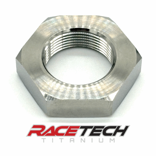 RT61607-N0, Titanium M18x1.0 Hex Jam Nut