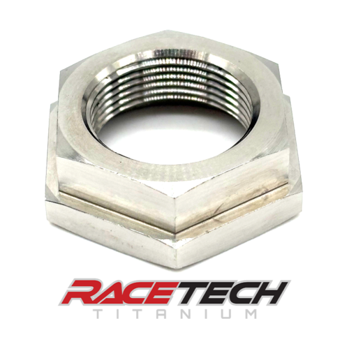 Titanium M18x1.0 Hex Flanged Nut, RT62051-N0