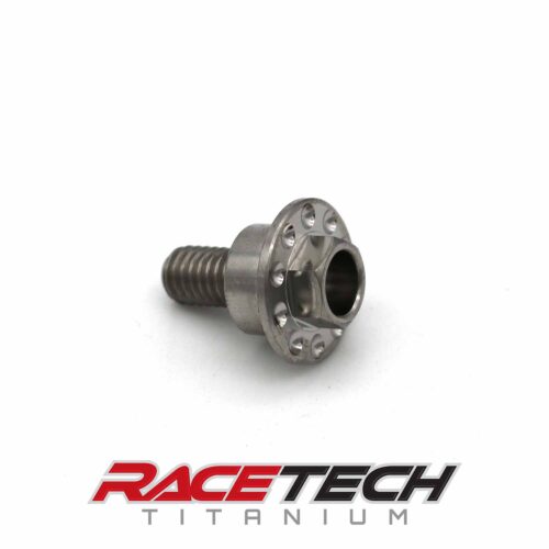 Titanium M6x1.0x15 Hex Head Flange Bolt (10.8x5.5 Shoulder) Dimpled