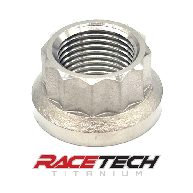 Titanium 3/4-10 12Pt Flange Nut, RT10350-N1