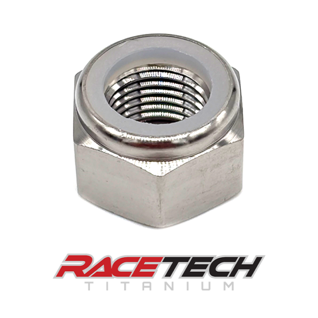 Titanium 1/2-20 Nylock Locking Hex Nut, RT24450-N0