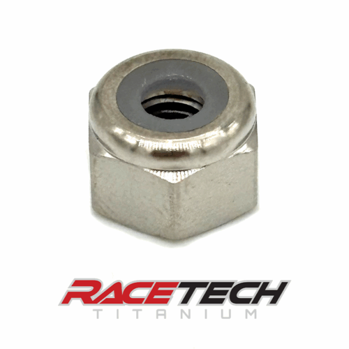 RT24114-N0, Titanium 10-32 Hex Nylock Locking Nut (Tall)