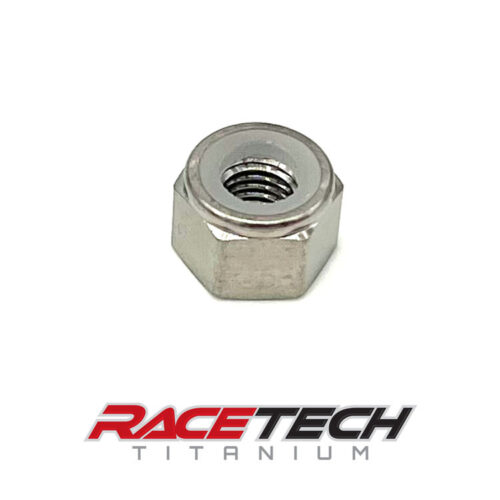 Titanium 1/4-28 Nylock Locking Nut, RT24174-N0 (1)