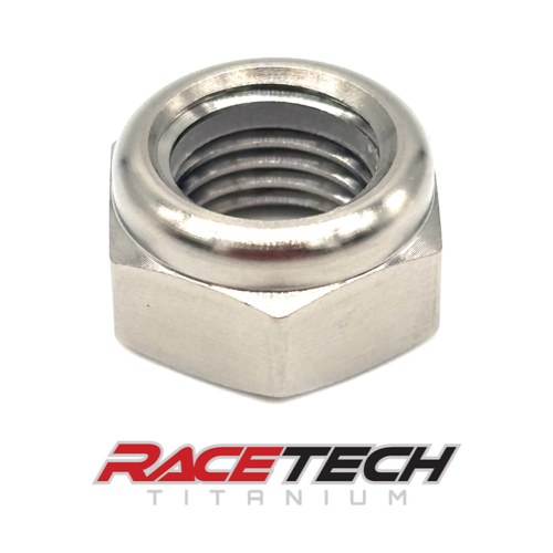 Titanium 5/16-24 Hex Nylock Nut, RT24238-N0