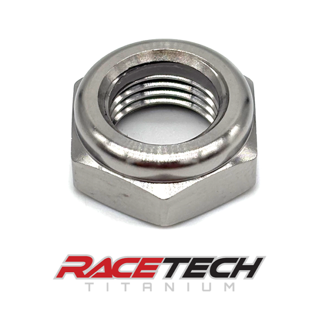 Titanium 1/2-20 Hex Nylock Nut, RT24448-N0