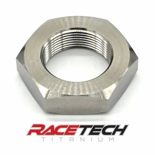 RT62056-N0, Titanium M20x1.0 Hex Jam Nut (32mm Hex)