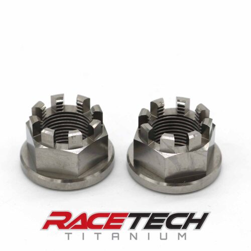 Dominator M20x1.5 Titanium Rear Axle Nut Kit