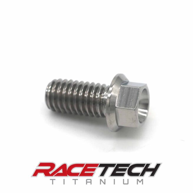 Titanium 3/8-16 x .75" Hex Flange Bolt
