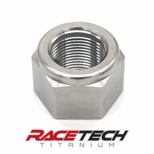 Titanium 1"-14 Hex Head Nylock Locking Nut
