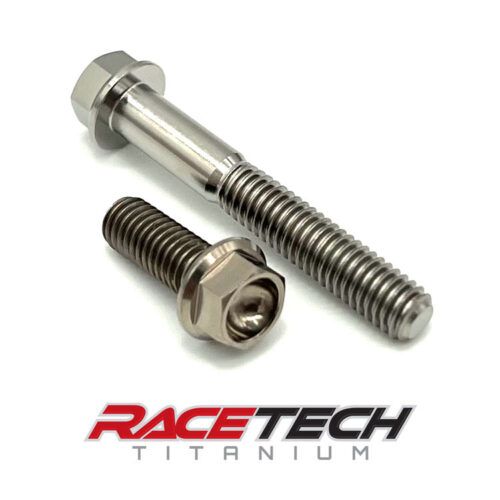 Titanium M6x16 M6x40 Hex Flange Bolt RT61014-0 (1) RT61080-0 (1)