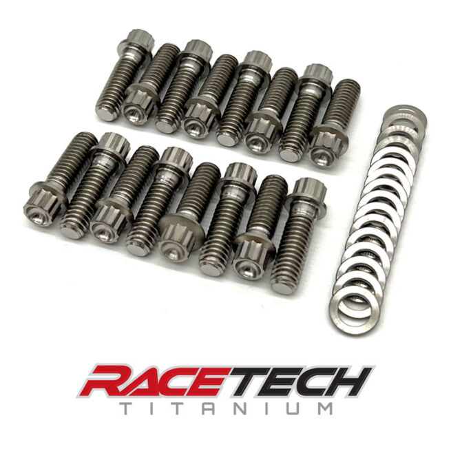 Titanium 5/16-18 12 point Bead Lock Bolts, Sprint Car, RT10480-010 (16)