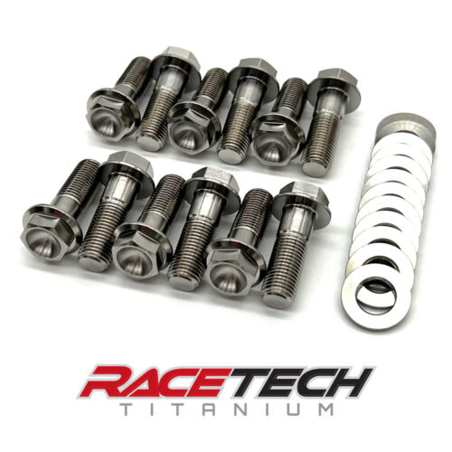 Titanium Ring Gear Bolts, 3/8-24x1.25", RT16352-20 (12)