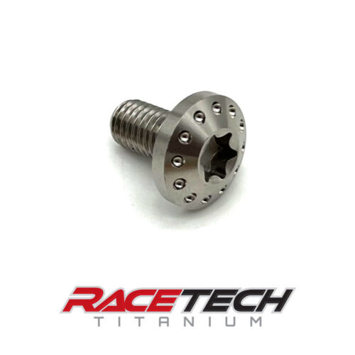 Titanium M8x1.25x15 Button Head, Torx Head Bolt, RT61158-0 (1)