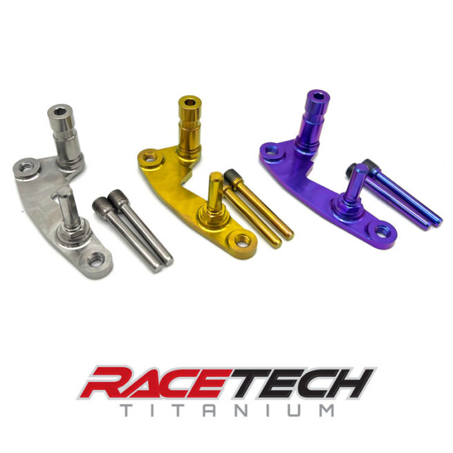 Titanium OEM Caliper Mount Kit for Yamaha Banshee 002
