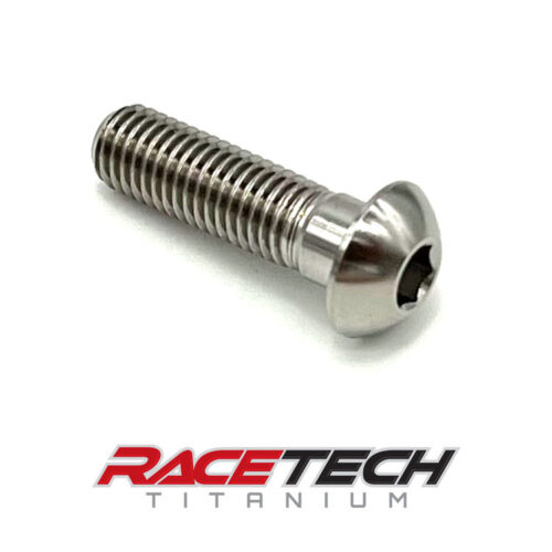 Titanium 1/4-28x.875" Button Head Bolt, BHCS, RT18003-1 (1)