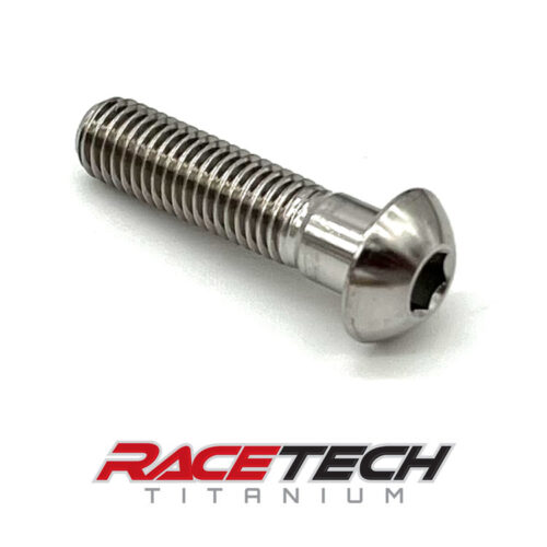 Titanium 1/4-28x1" Button Head Bolt, BHCS, RT18004-1 (1)