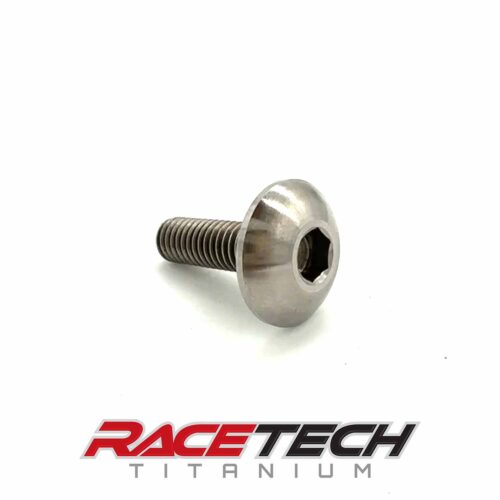 Titanium M6x20 Button Head Bolt (Large Head)