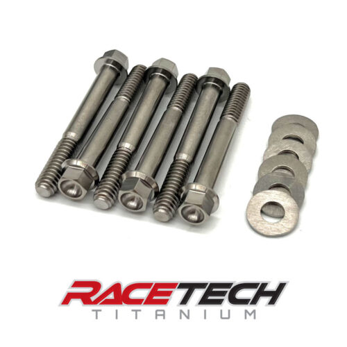Titanium Left Bird Cage Bolt Kit - Hyper
