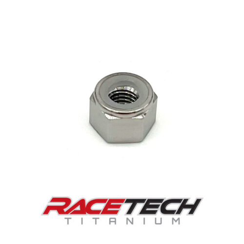 Titanium 1/4-28 Nylock Locking Nut, Hex Nut, RT24170-N0 (1)