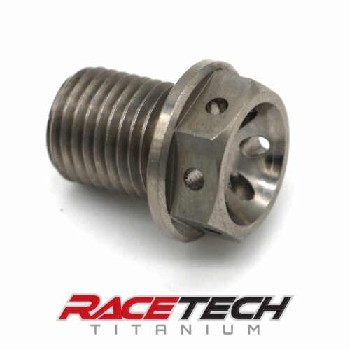 Titanium M14x1.5x16 Hex Head Flange Bolt