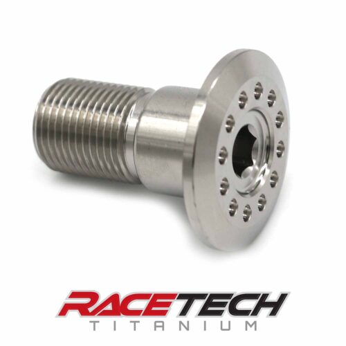 Titanium M18x1.5x38 Dome Head Bolt (26x0.4 Shoulder) Dimpled Talaria Sting MX4