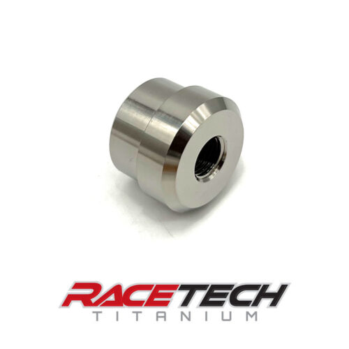 Titanium 3/8-24 Threaded tube adapter, Weld in Bung, RT10840-0 (1)